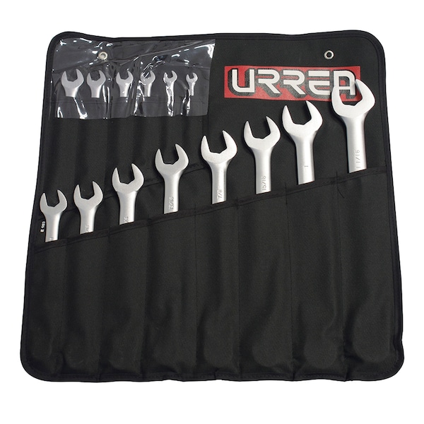 Urrea Satin finish 12-point combination wrench set 14 pc 1200DA - main